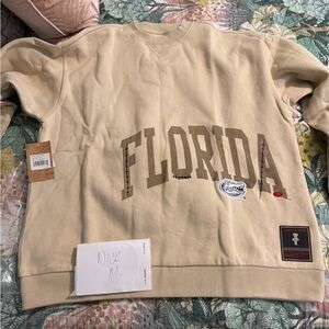 Travis Scott x Mitchell and Ness Florida Gators Crewneck size xl new